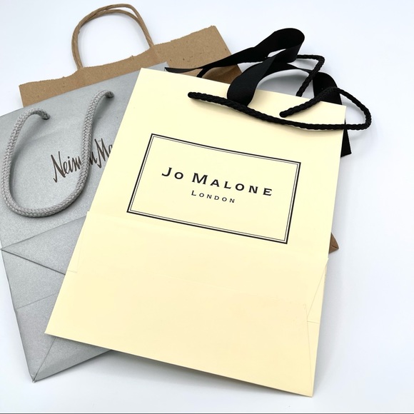 ✨Bloomingdale’s, Jo Malone, Neiman Marcus Paper Shopping Tote Retail Bags Set - Picture 3 of 8